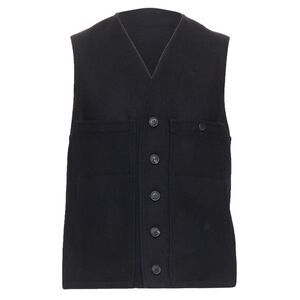 Christophe Lemaire virgin wool cotton waist coat vest